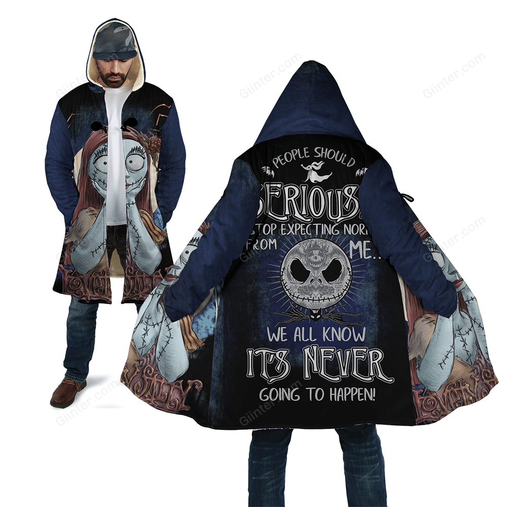 Jack&Sally hoodie 3D All Over Printed Shirts For Men And Women 472 - "People Should Seriously, Stop Expecting Normal From Me, We All Know It's Never Going To Happen!
