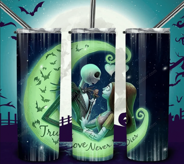 Jack&Sally True Love Never Dies Skinny Straight Tumbler GINNBC91023