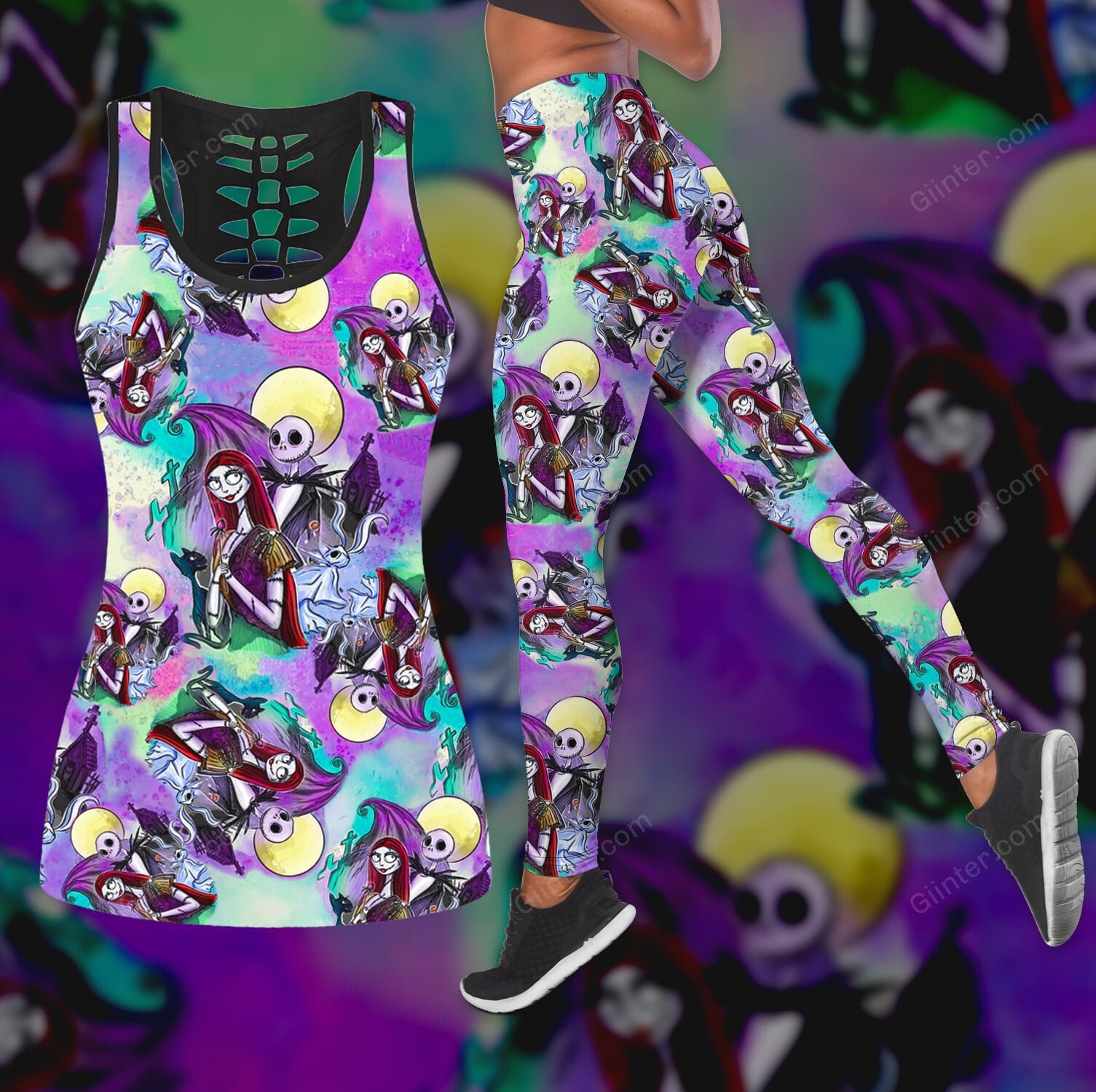 Jack&Sally Women Tank Top & Legging GINNBC85619