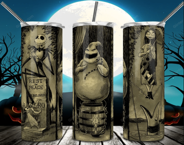 Jack, Oogie & Sally Skinny Straight Tumbler GINNBC89680