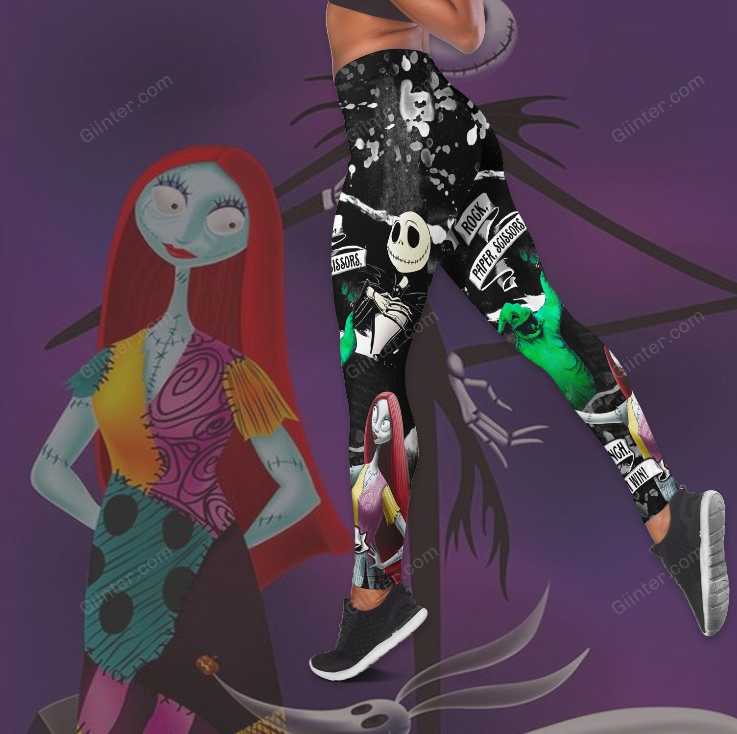 Jack, Sally, Oogie Women Tank Top & Legging GINNBC83154