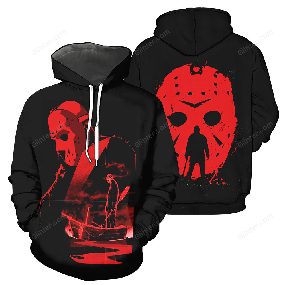 Jason Voorheers 3D All Over Printed Shirts For Men and Women