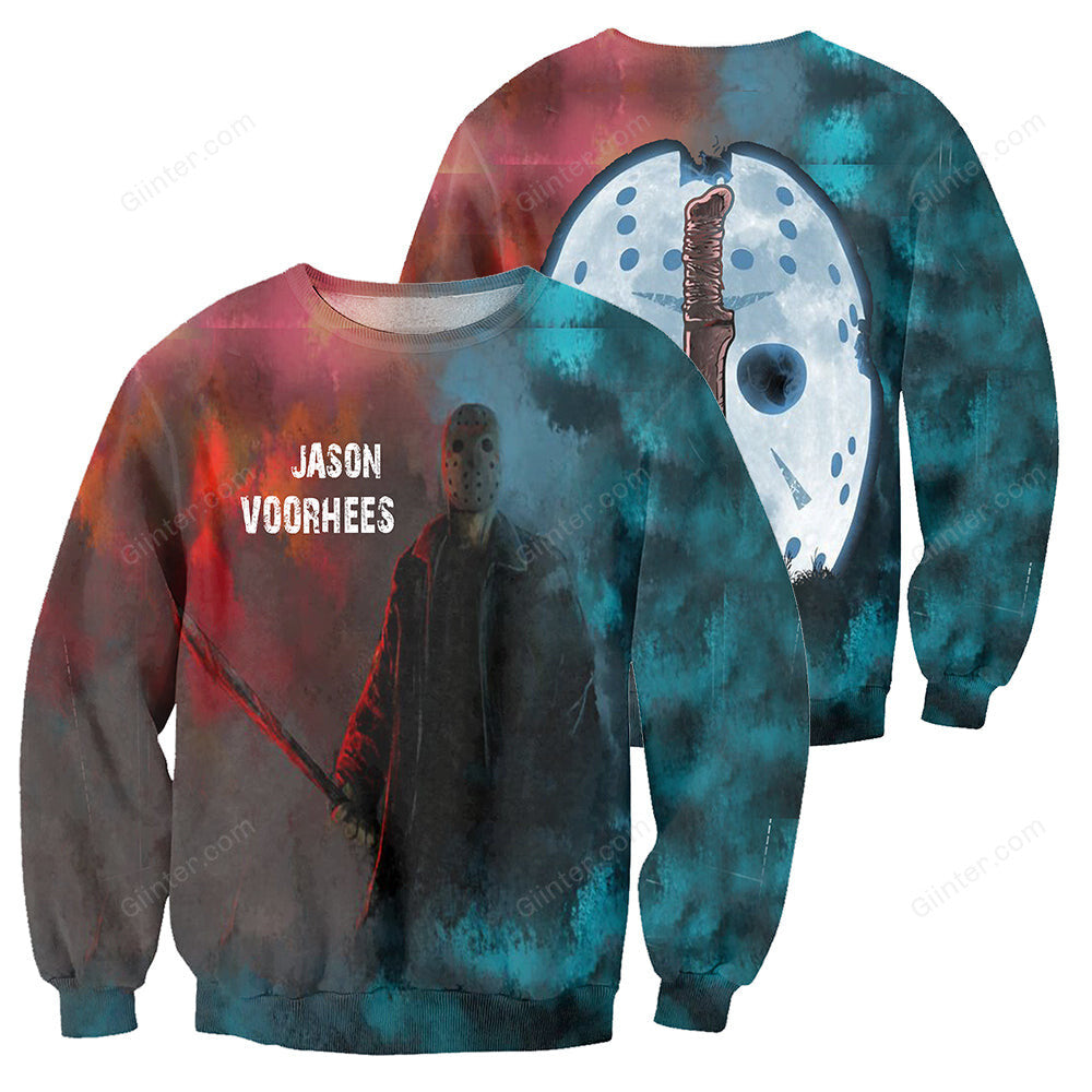 Jason Voorheers 3D All Over Printed Shirts For Men and Women 02