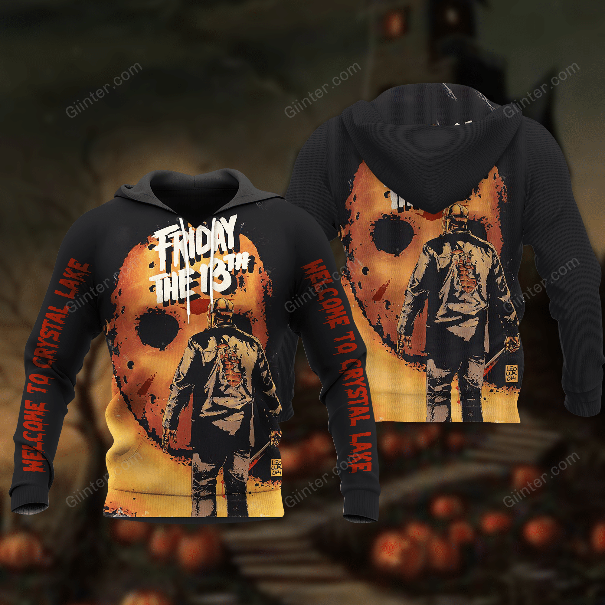 Jason Voorhees Combo Hoodie & Sweatpants GINHR39628
