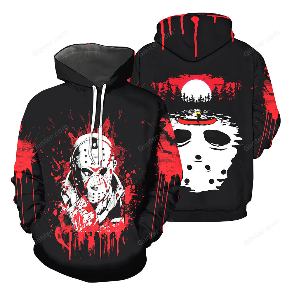 Jason Voorhees 3D All Over Printed Shirts For Men and Women 06