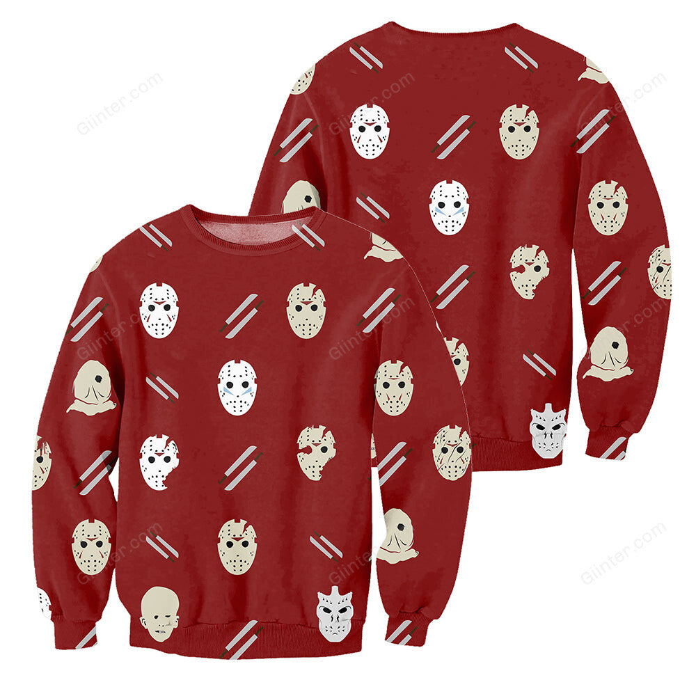 Jason Voorhees 3D All Over Printed Shirts For Men and Women 07