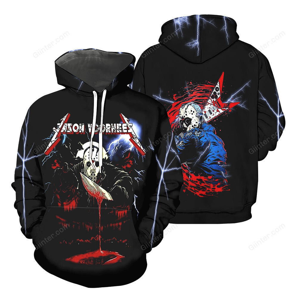 Jason Voorhees 3D All Over Printed Shirts For Men and Women 09