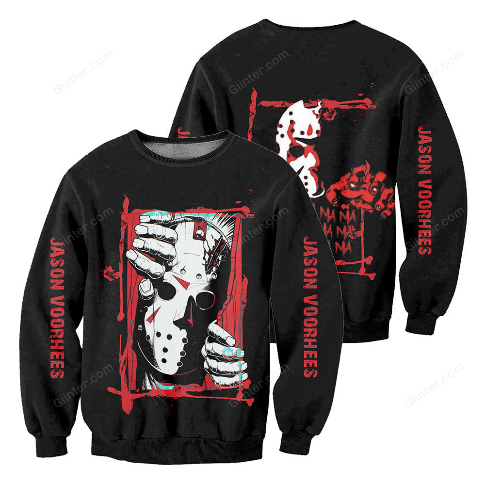 Jason Voorhees 3D All Over Printed Shirts For Men and Women 11