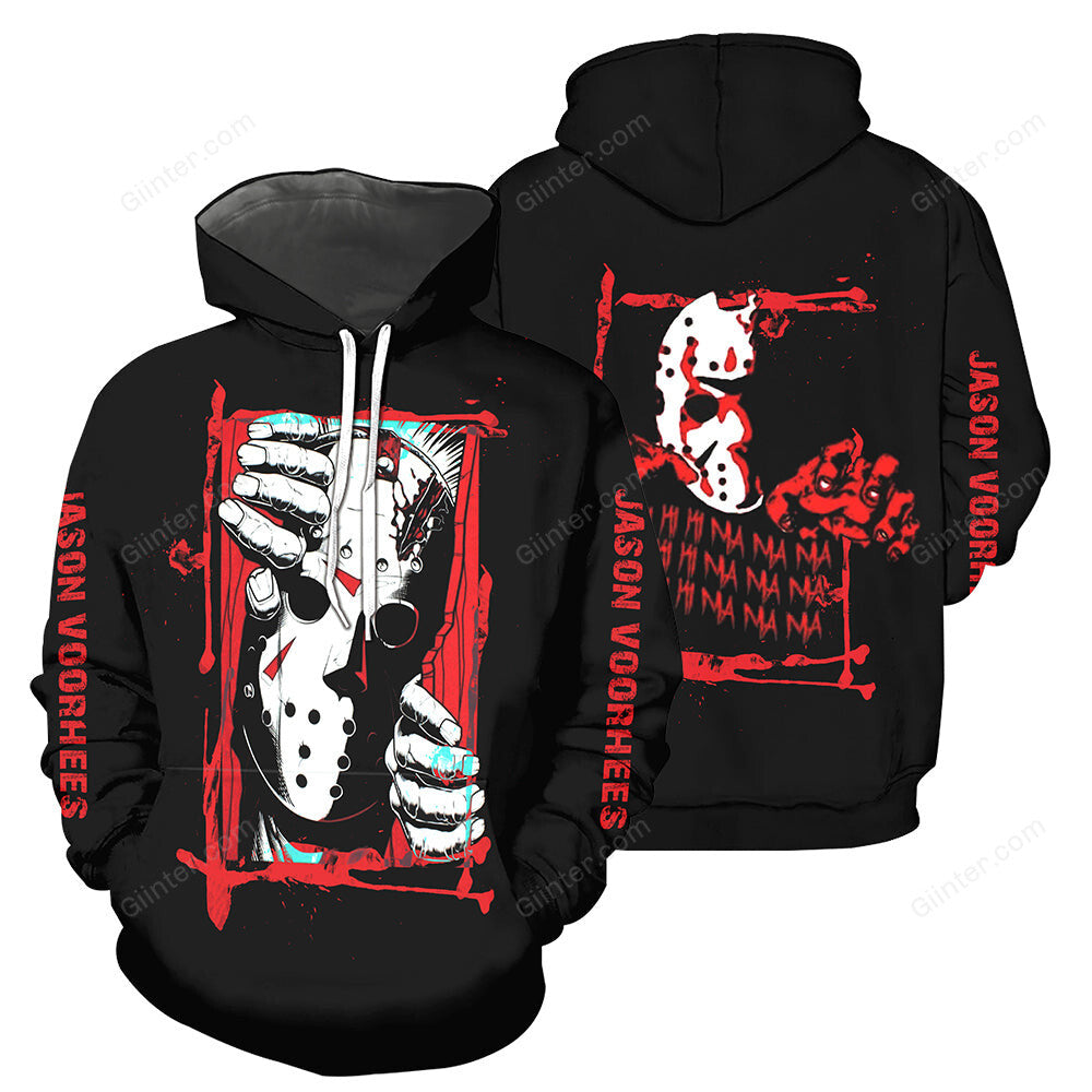 Jason Voorhees 3D All Over Printed Shirts For Men and Women 11