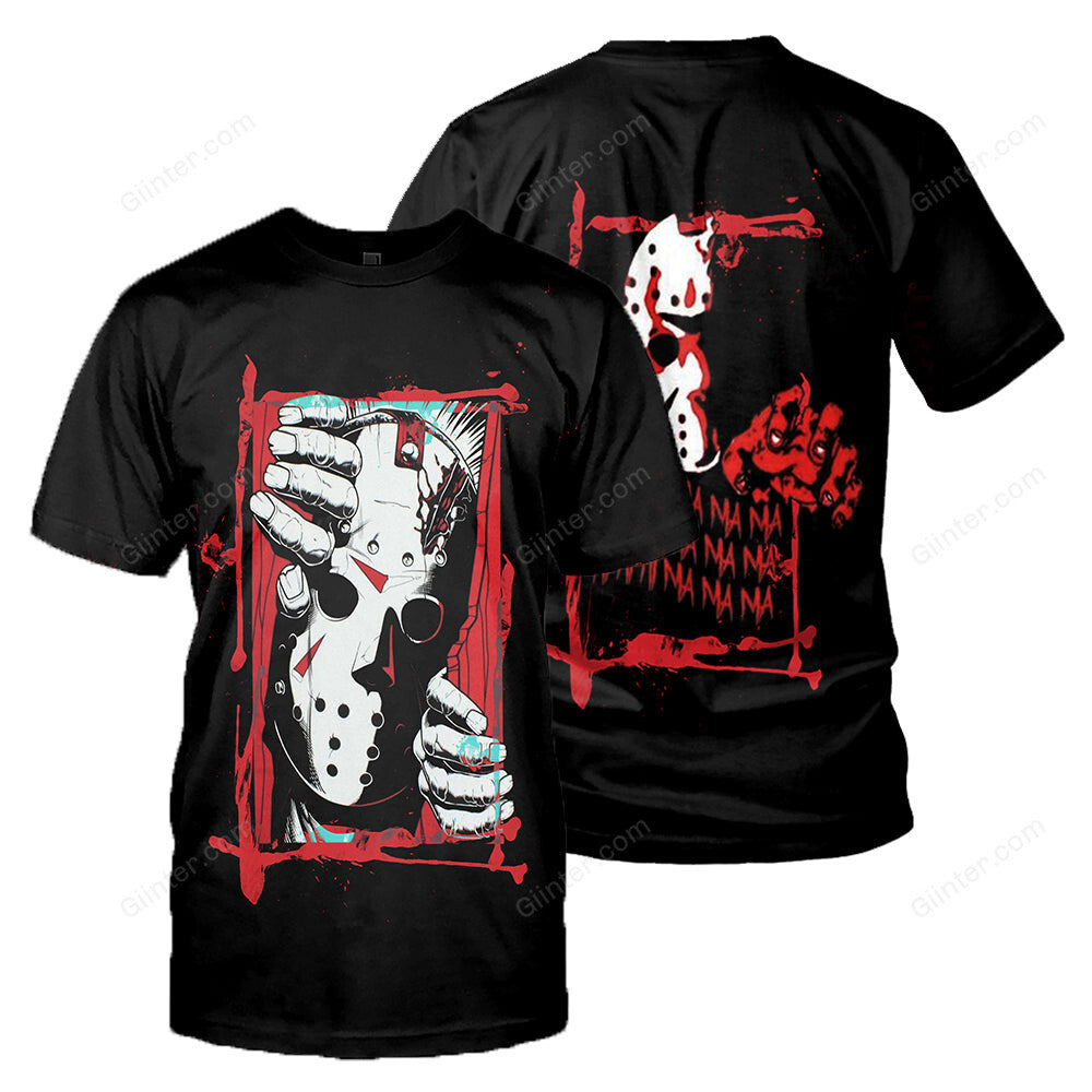 Jason Voorhees 3D All Over Printed Shirts For Men and Women 11