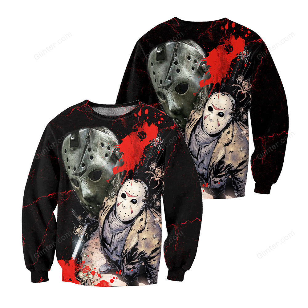 Jason Voorhees 3D All Over Printed Shirts For Men and Women 119