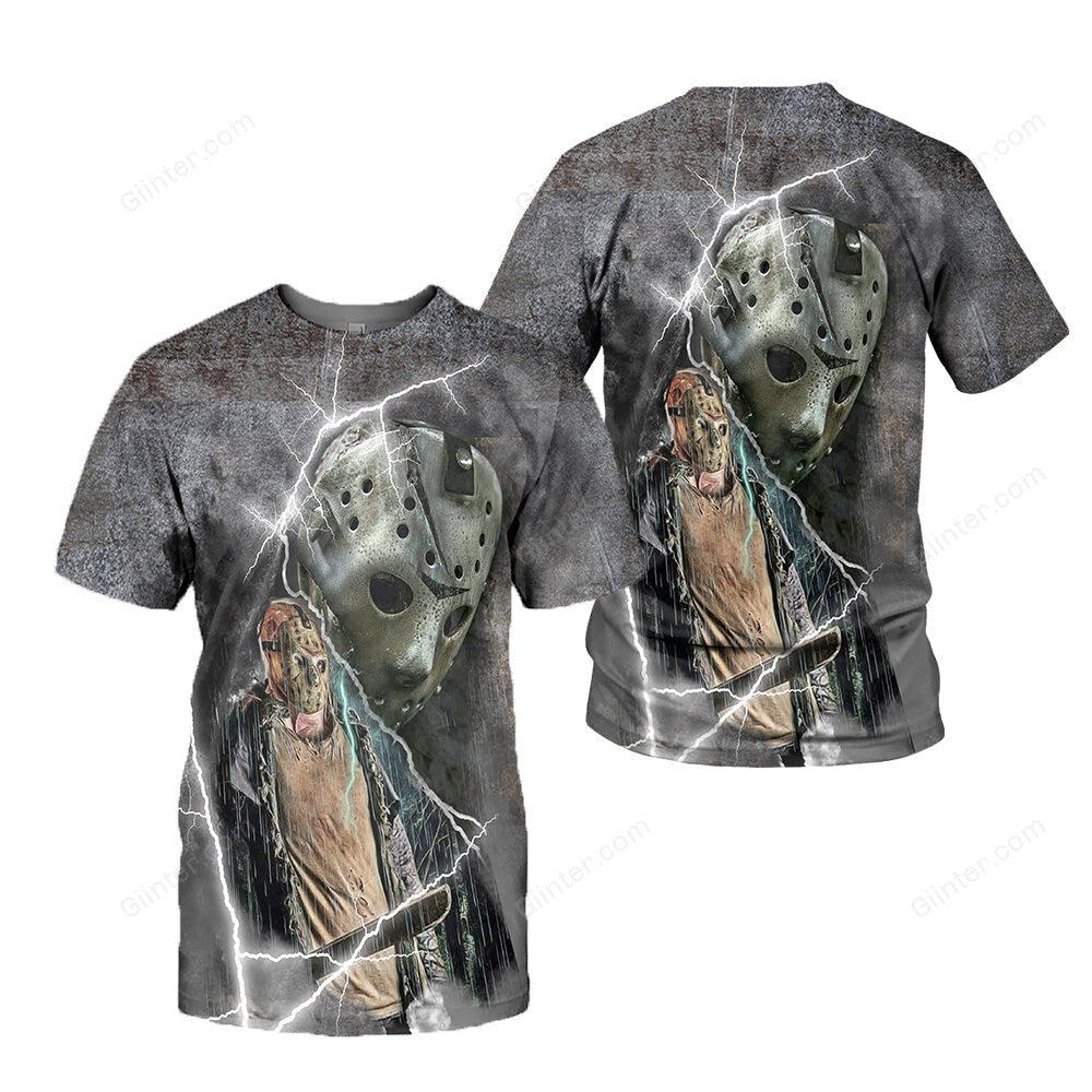 Jason Voorhees 3D All Over Printed Shirts For Men and Women 120