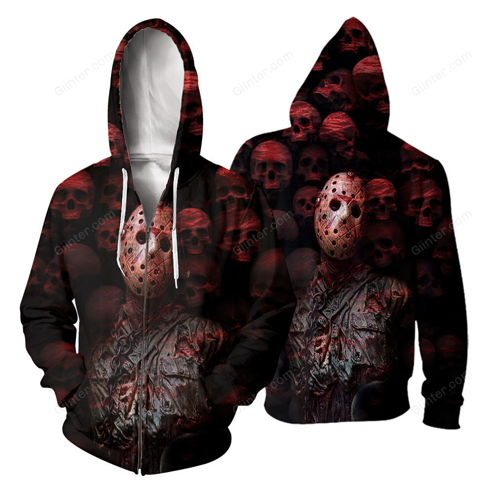 Jason Voorhees 3D All Over Printed Shirts For Men and Women 122