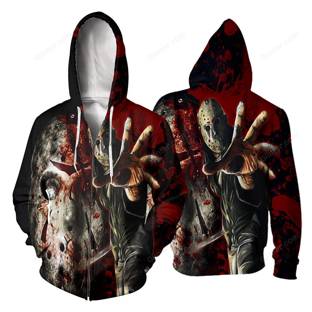 Jason Voorhees 3D All Over Printed Shirts For Men and Women 126
