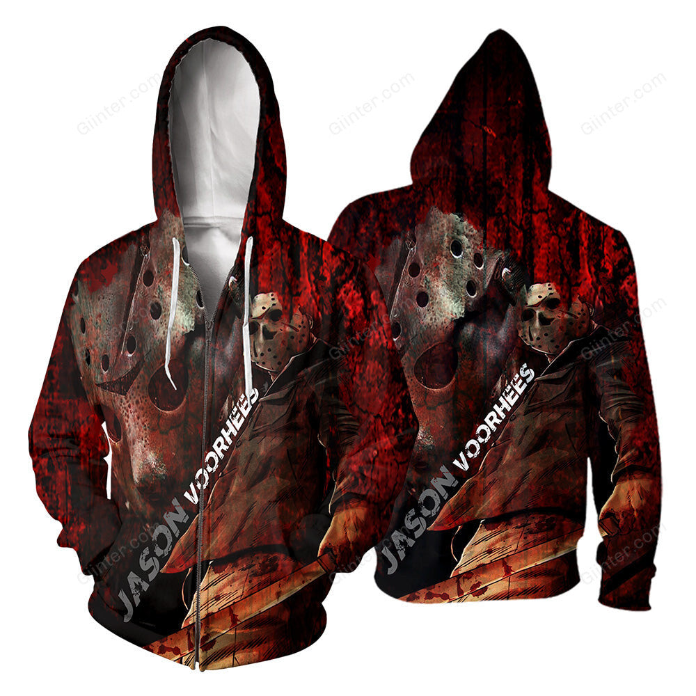 Jason Voorhees 3D All Over Printed Shirts For Men and Women 127