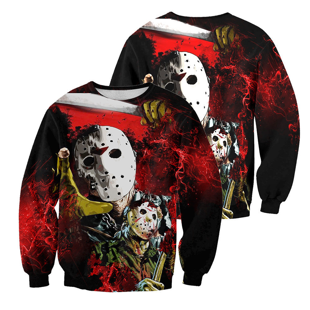 Jason Voorhees 3D All Over Printed Shirts For Men and Women 129