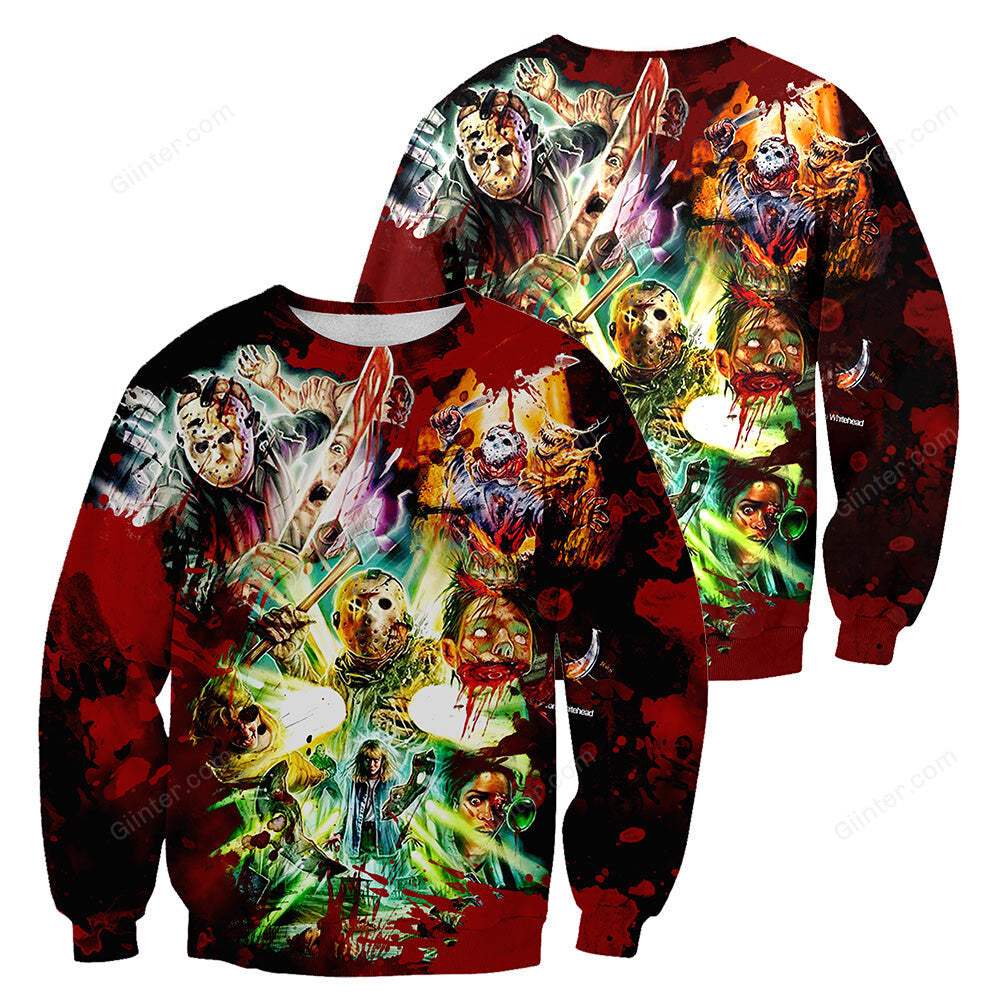 Jason Voorhees 3D All Over Printed Shirts For Men and Women 130