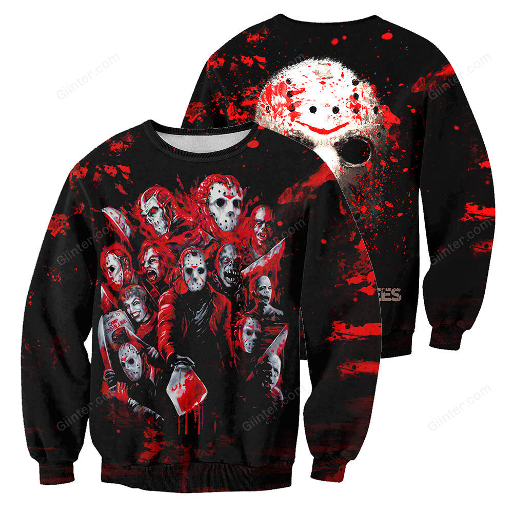 Jason Voorhees 3D All Over Printed Shirts For Men and Women 134