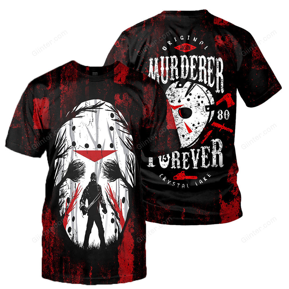 Jason Voorhees 3D All Over Printed Shirts For Men and Women 136