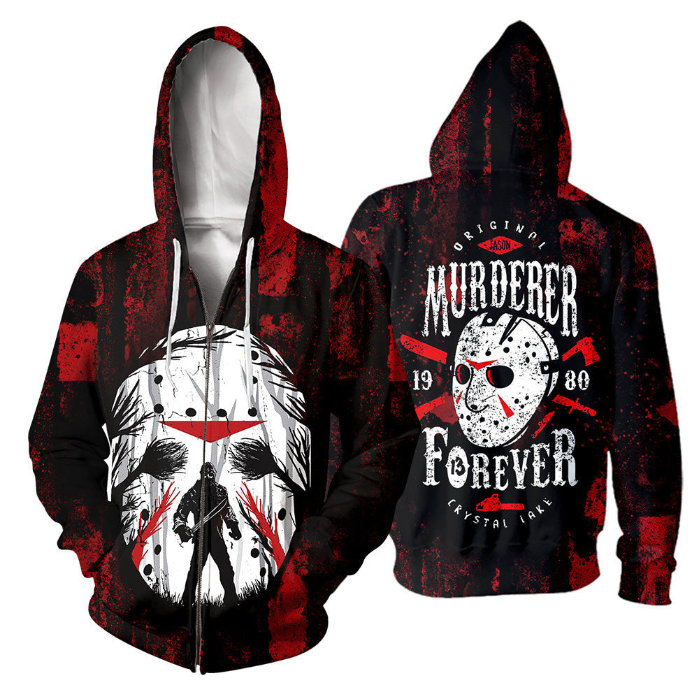Jason Voorhees 3D All Over Printed Shirts For Men and Women 136
