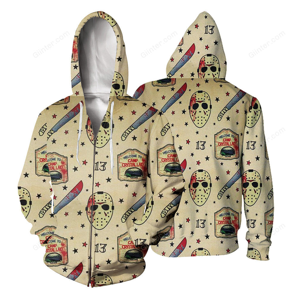Jason Voorhees 3D All Over Printed Shirts For Men and Women 138