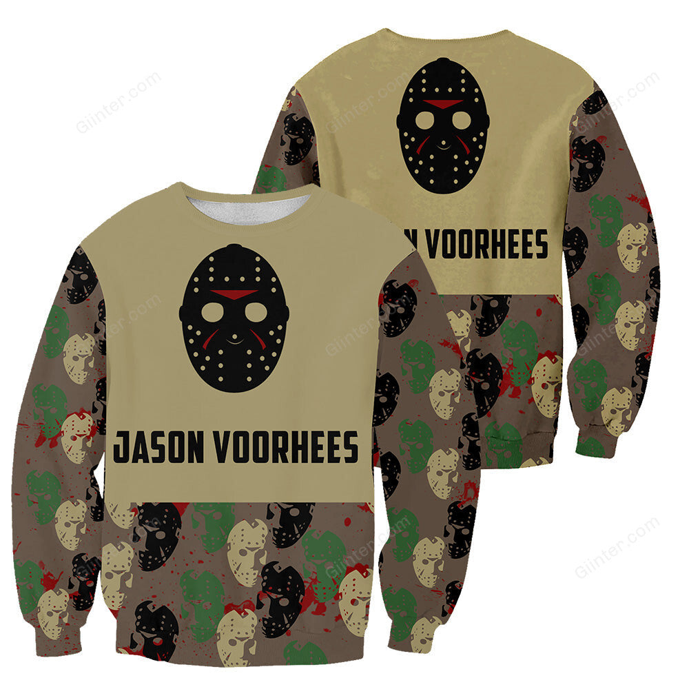 Jason Voorhees 3D All Over Printed Shirts For Men and Women 140