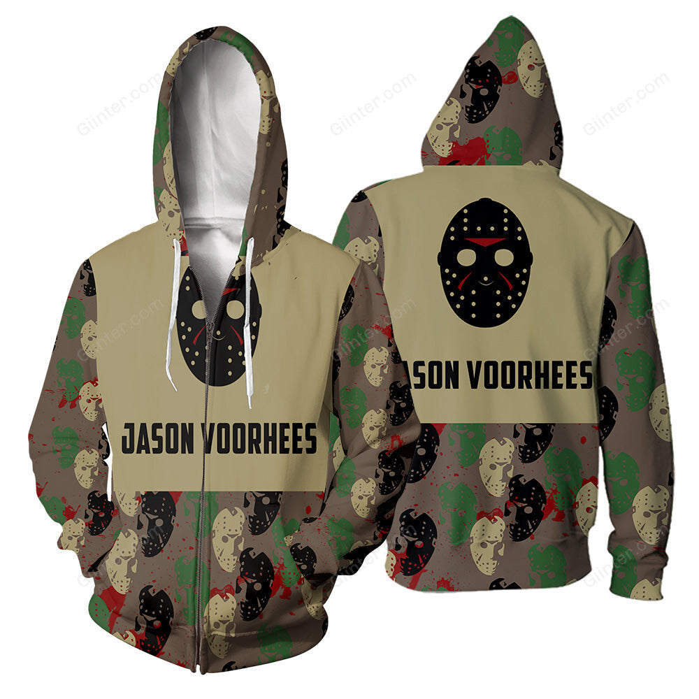 Jason Voorhees 3D All Over Printed Shirts For Men and Women 140
