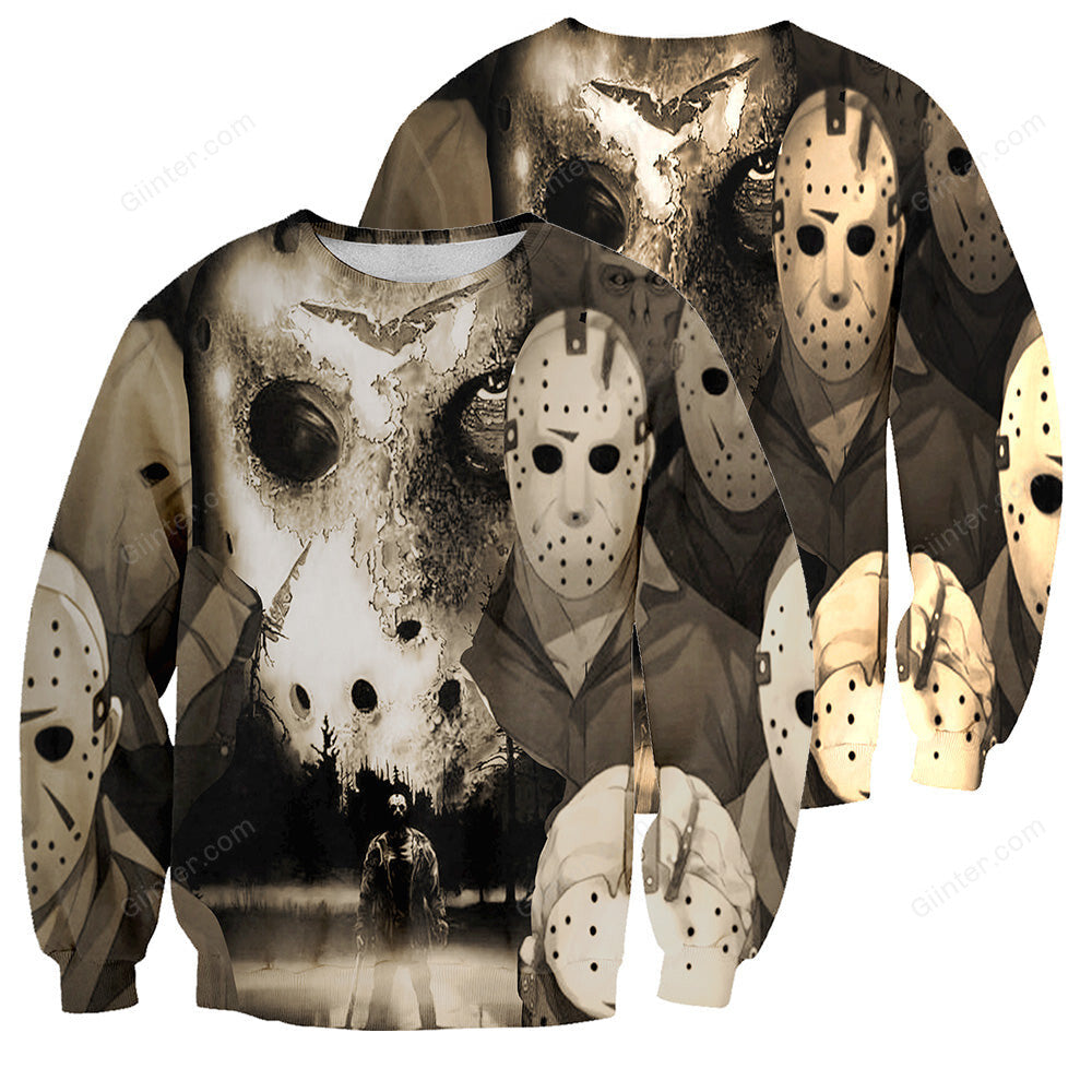 Jason Voorhees 3D All Over Printed Shirts For Men and Women 142