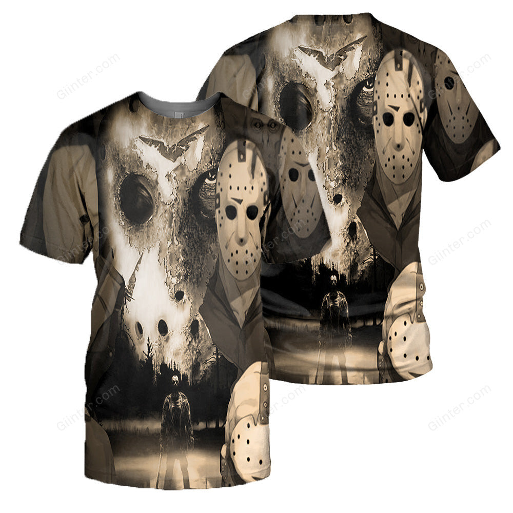 Jason Voorhees 3D All Over Printed Shirts For Men and Women 142
