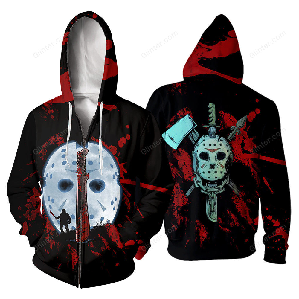 Jason Voorhees 3D All Over Printed Shirts For Men and Women 143
