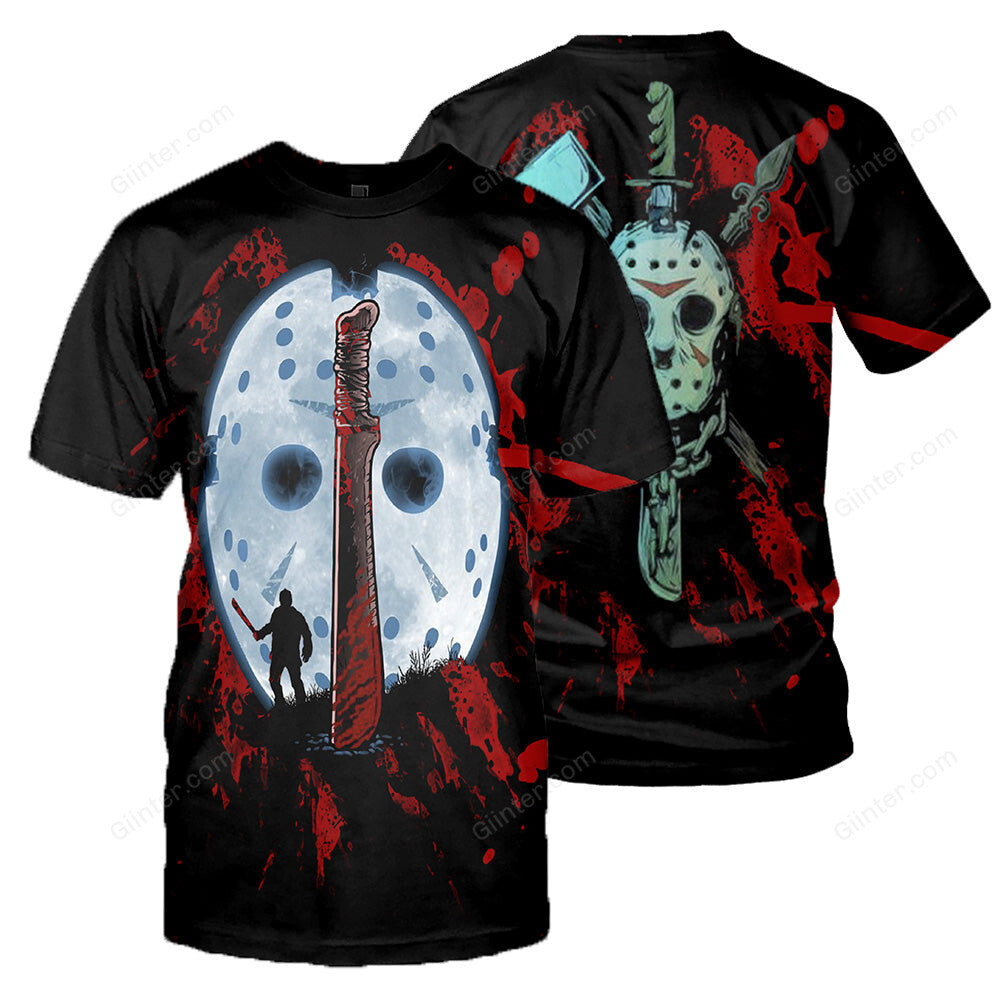 Jason Voorhees 3D All Over Printed Shirts For Men and Women 143