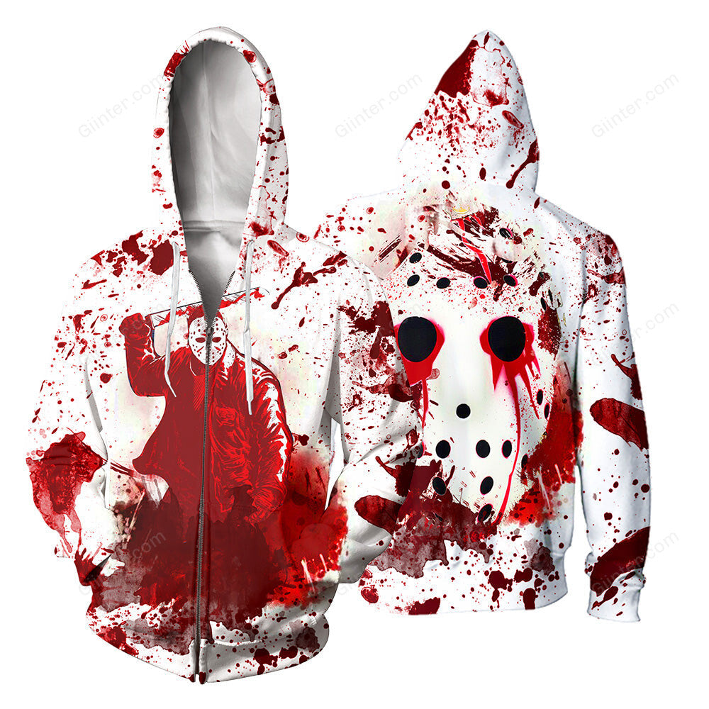 Jason Voorhees 3D All Over Printed Shirts For Men and Women 15