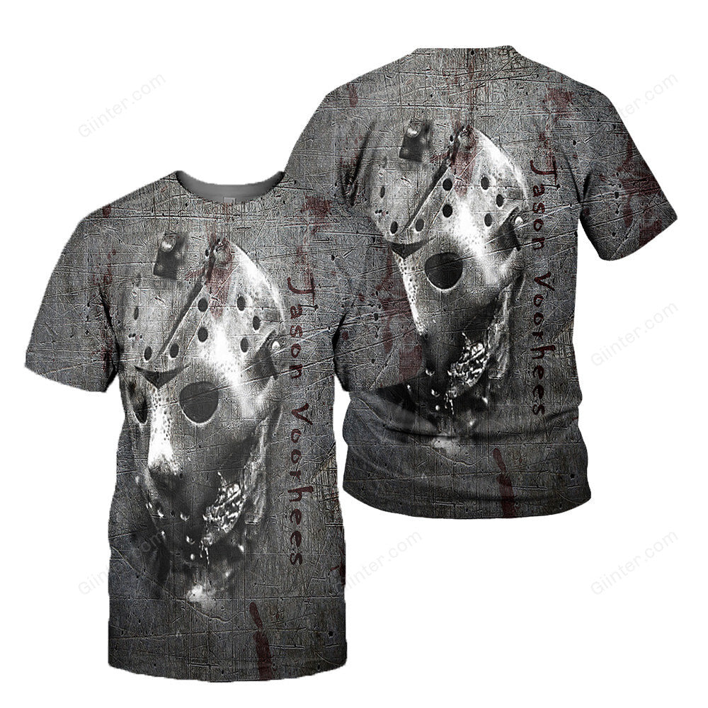 Jason Voorhees 3D All Over Printed Shirts For Men and Women 16
