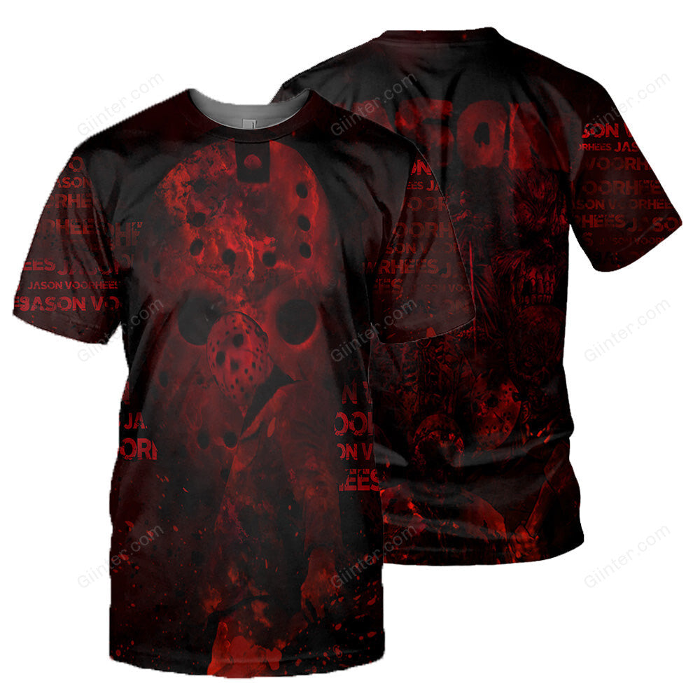 Jason Voorhees 3D All Over Printed Shirts For Men and Women 160