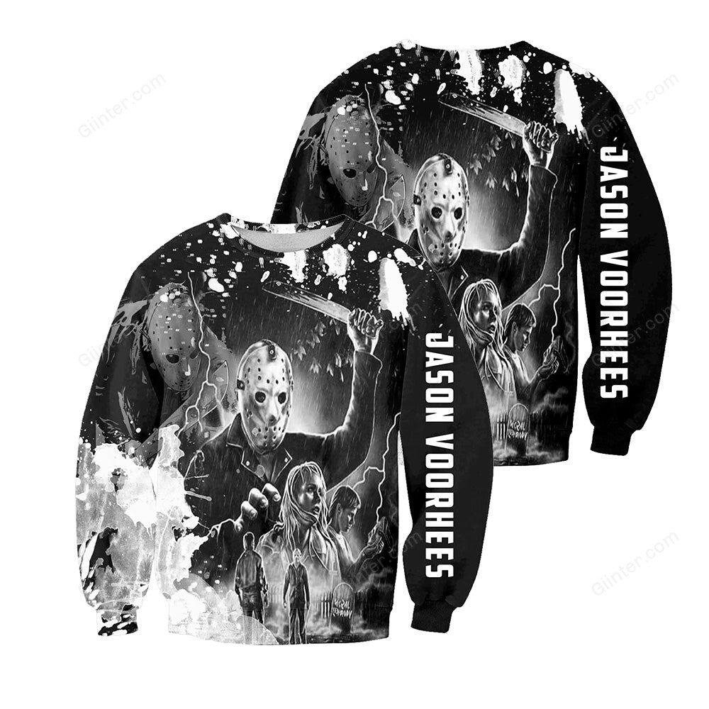 Jason Voorhees 3D All Over Printed Shirts For Men and Women 17