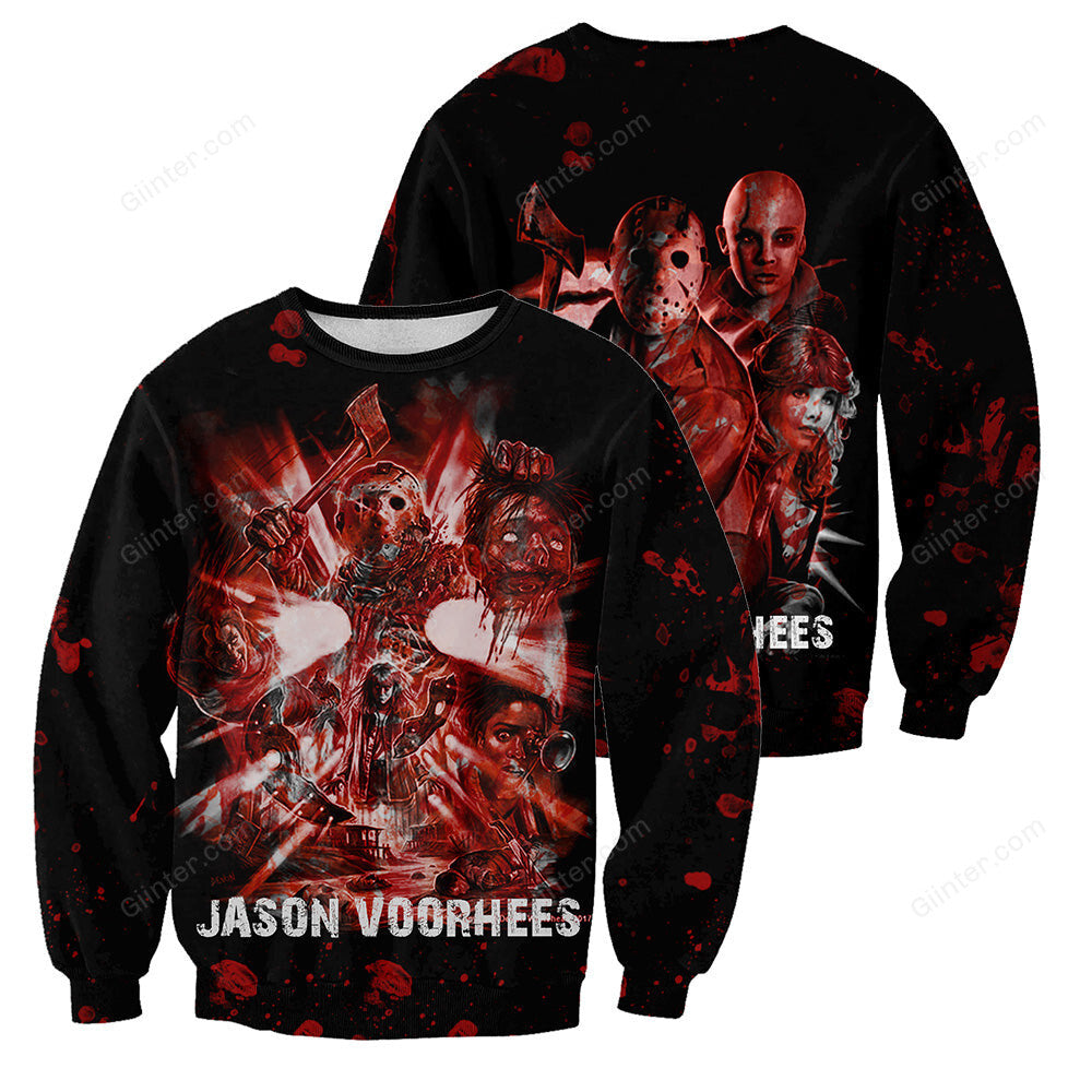 Jason Voorhees 3D All Over Printed Shirts For Men and Women 172