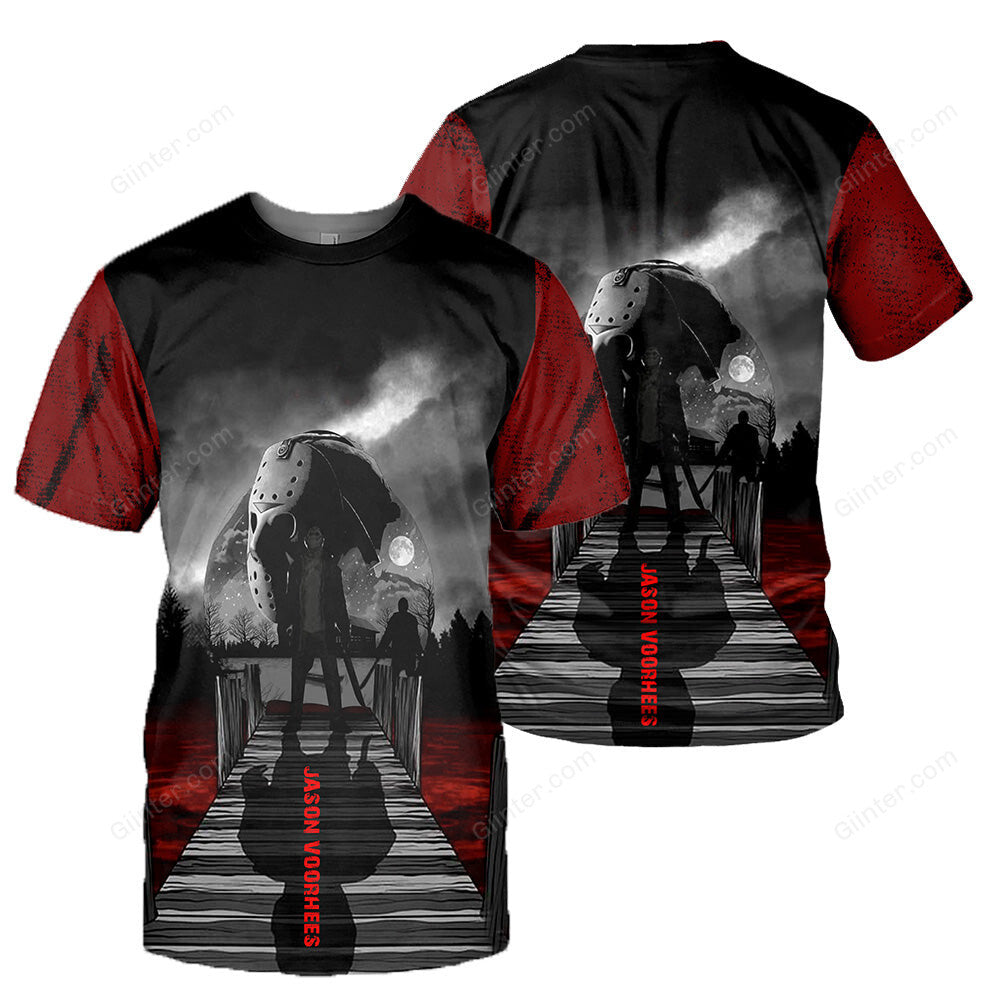 Jason Voorhees 3D All Over Printed Shirts For Men and Women 173