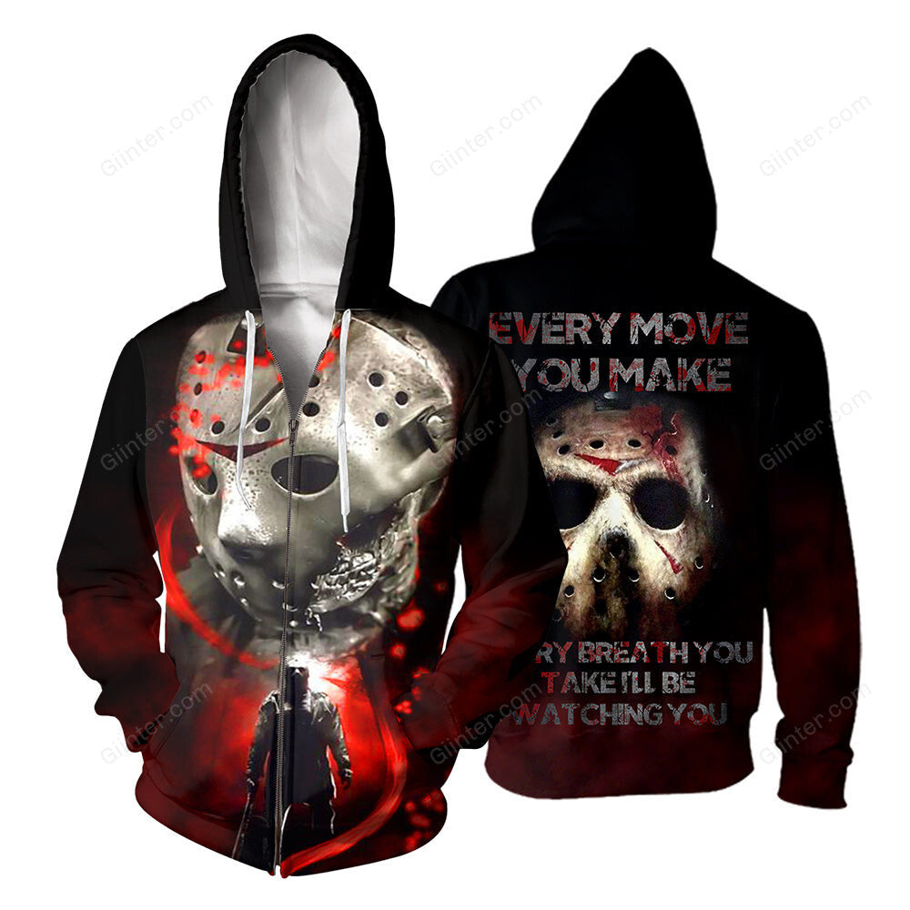 Jason Voorhees 3D All Over Printed Shirts For Men and Women 178