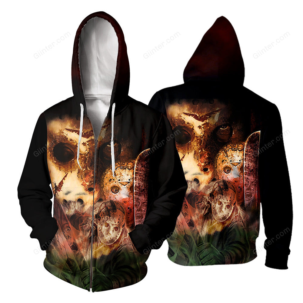 Jason Voorhees 3D All Over Printed Shirts For Men and Women 257