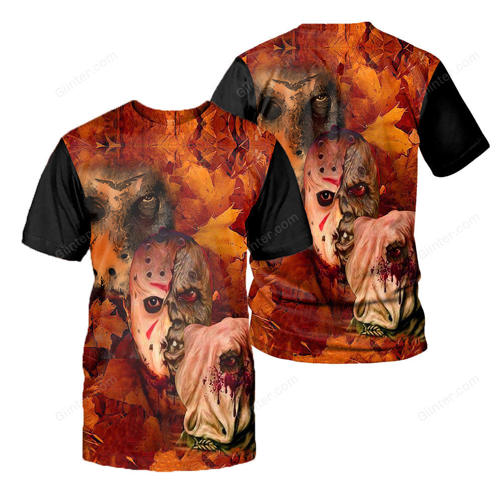 Jason Voorhees 3D All Over Printed Shirts For Men and Women 259