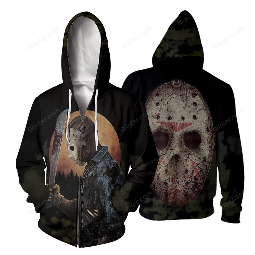 Jason Voorhees 3D All Over Printed Shirts For Men and Women 272