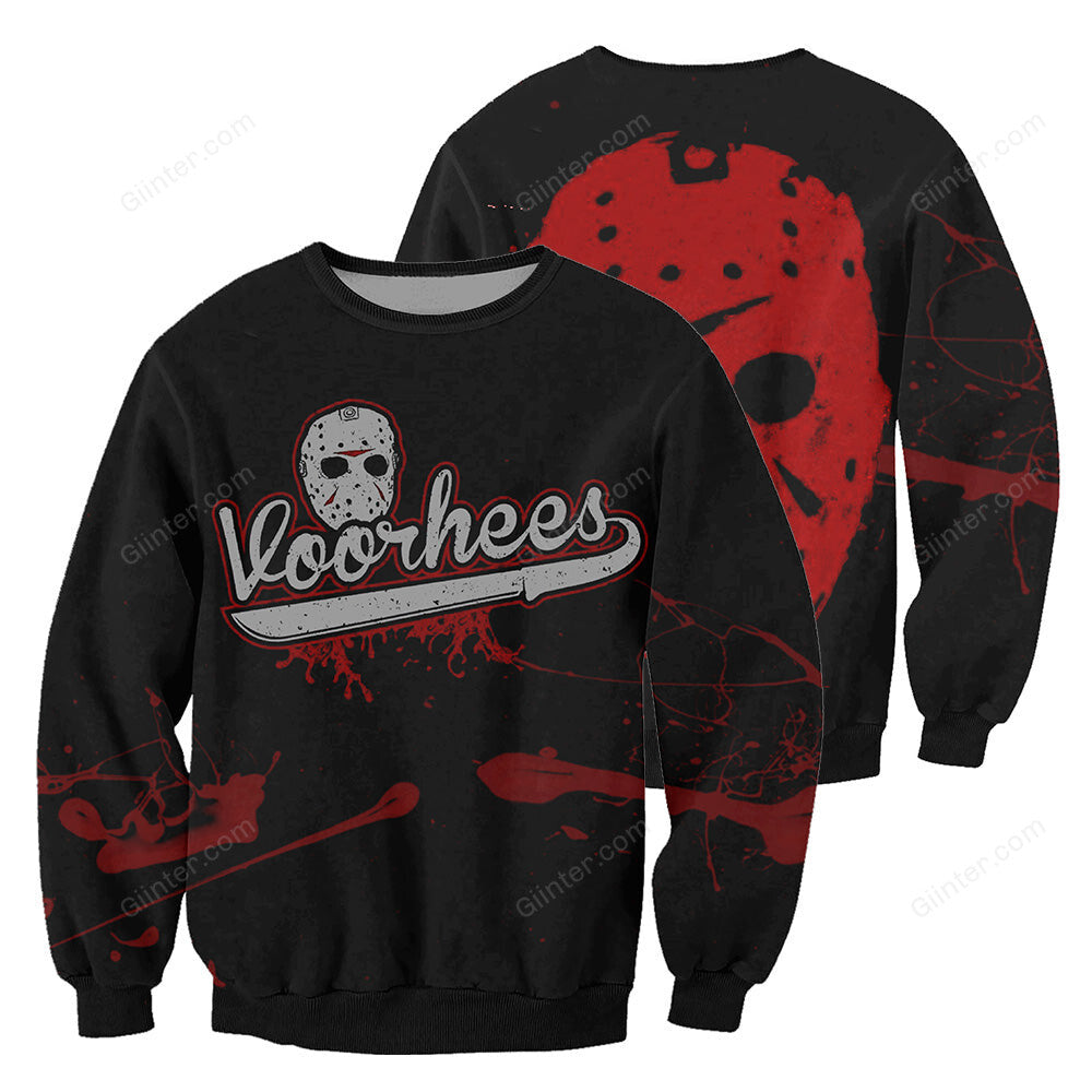 Jason Voorhees 3D All Over Printed Shirts For Men and Women 273