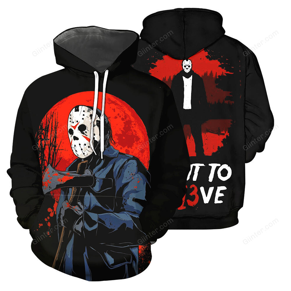 Jason Voorhees 3D All Over Printed Shirts For Men and Women 274