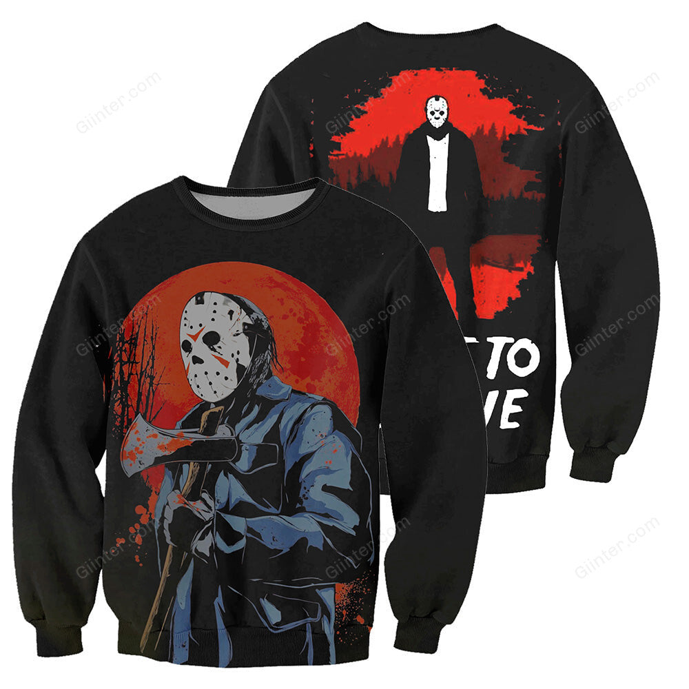 Jason Voorhees 3D All Over Printed Shirts For Men and Women 274