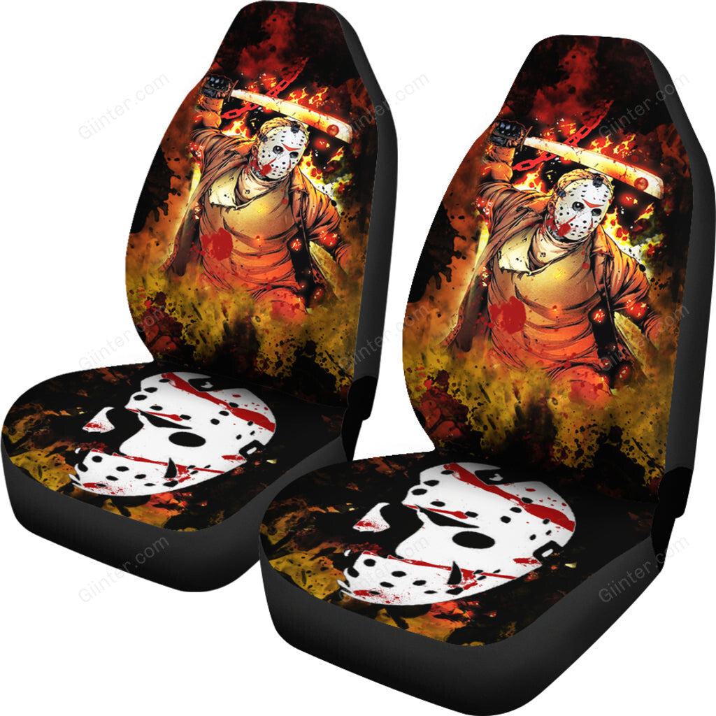 Jason Voorhees Car Seat Cover 06