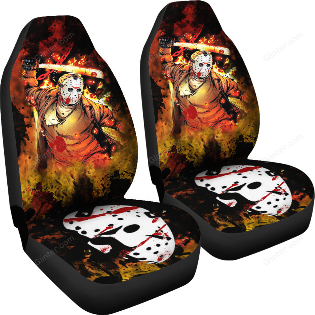 Jason Voorhees Car Seat Cover 06