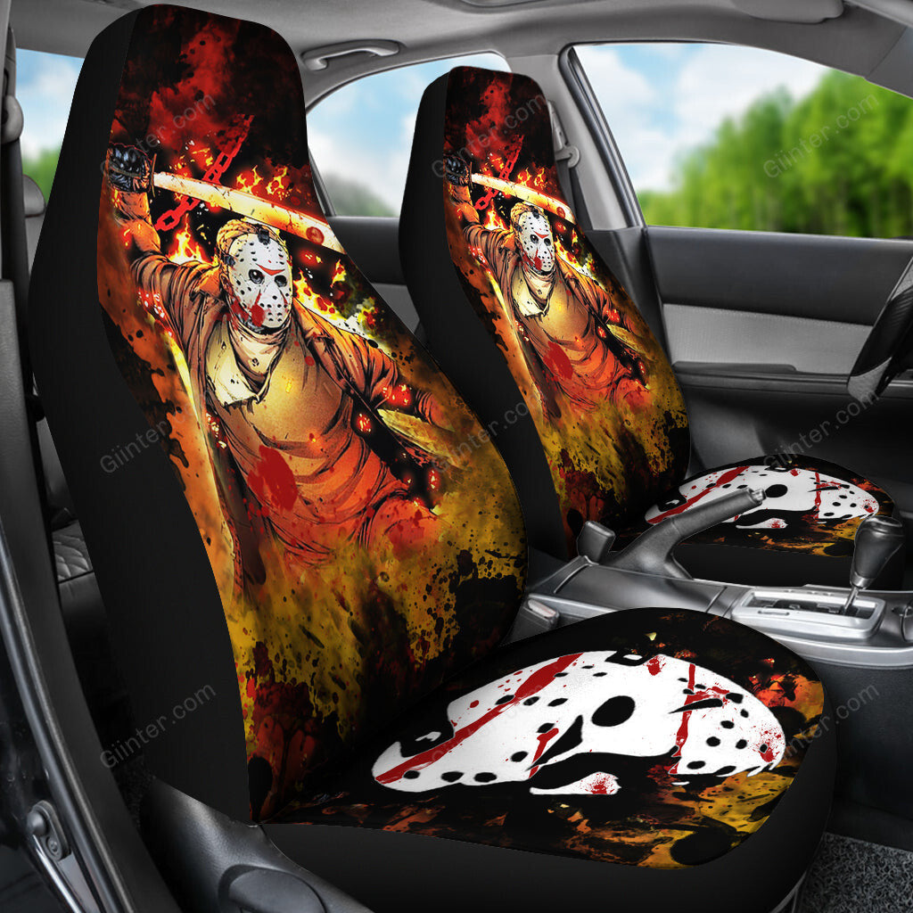 Jason Voorhees Car Seat Cover 06