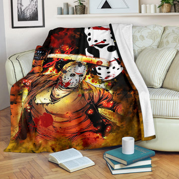 Jason Voorhees Premium Blanket 06