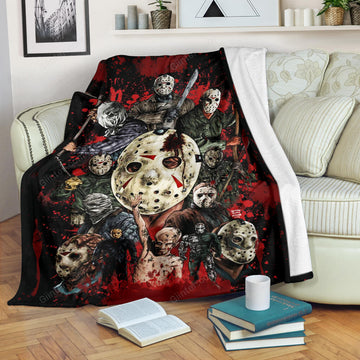 Jason Voorhees Premium Blanket 11