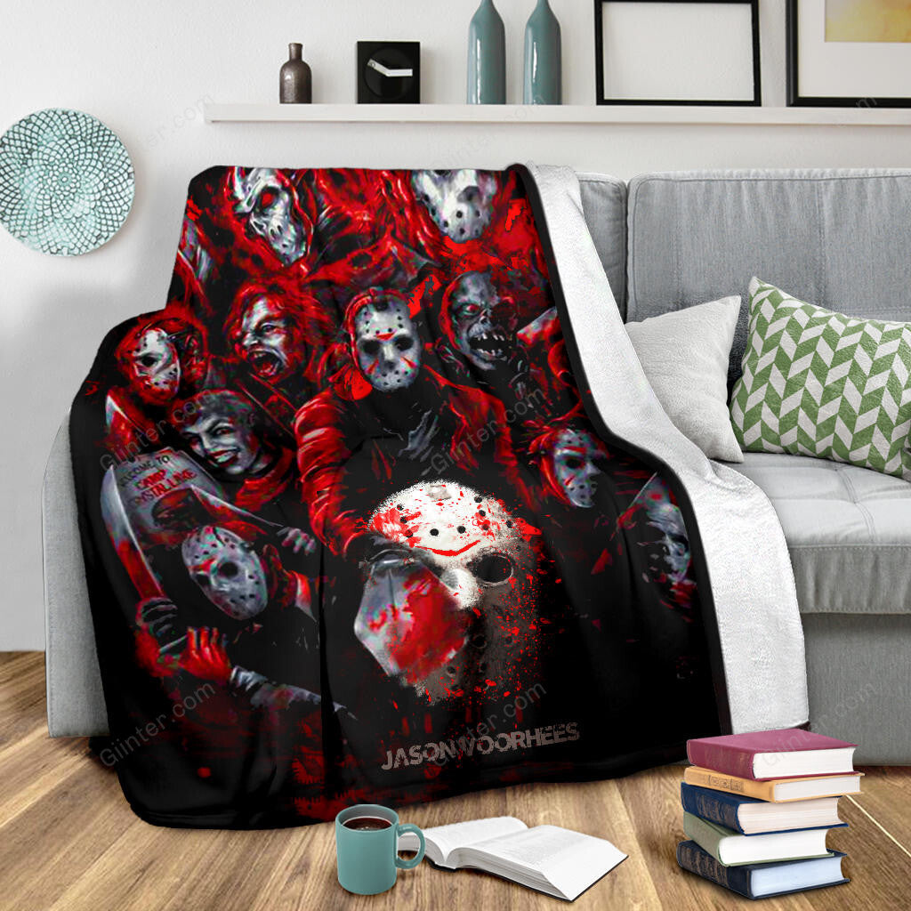 Jason Voorhees Premium Blanket 134